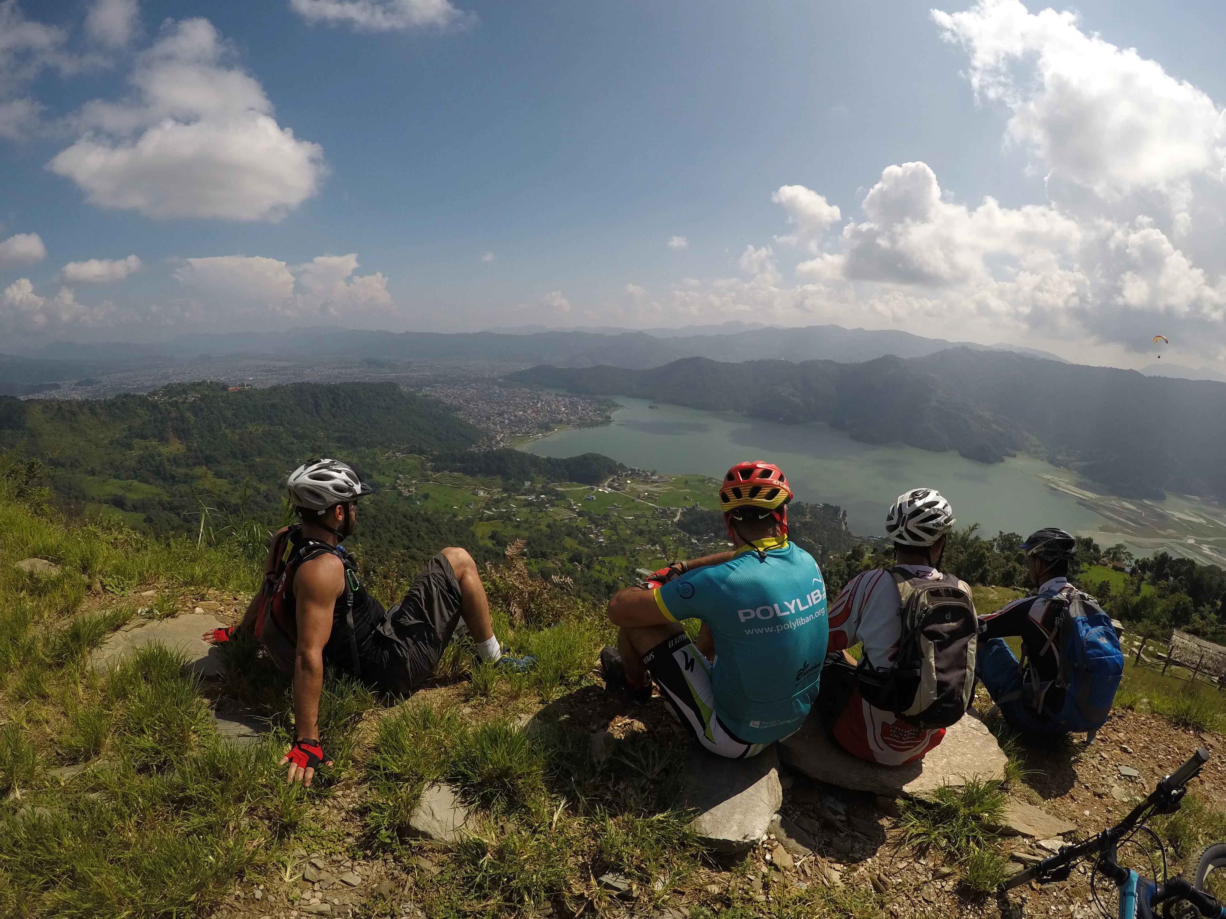 Cycling around  the Begnas and Rupa Lake
